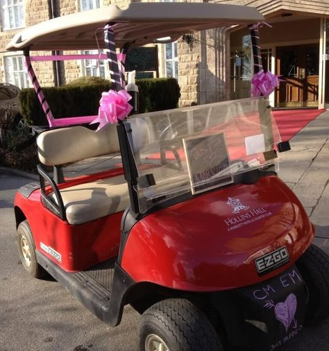 Loofahs on Golf Carts The Villages