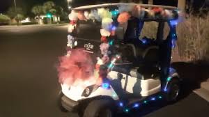 Loofah Golf Cart Loaded